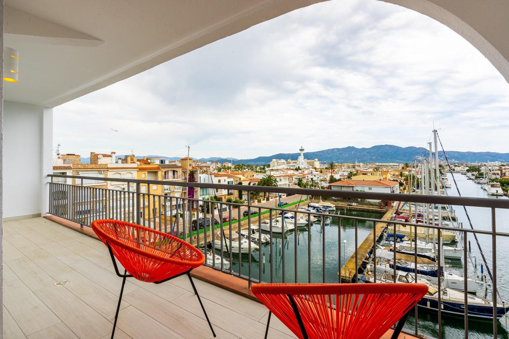 Apartamento Frente Al Canal Con Terraza Empuriabrava Extérieur photo